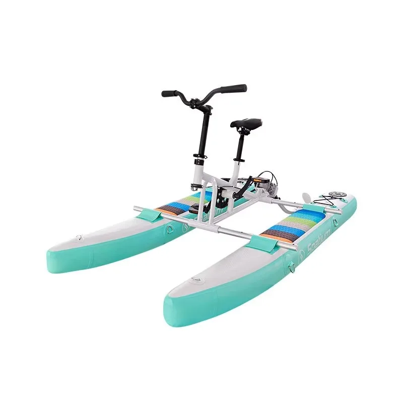 

Airo 2025 New Style Water Bike Foot Pedal Boats Inflatable Water Amusement Facilities Most Popular Floating Bicycle Gear