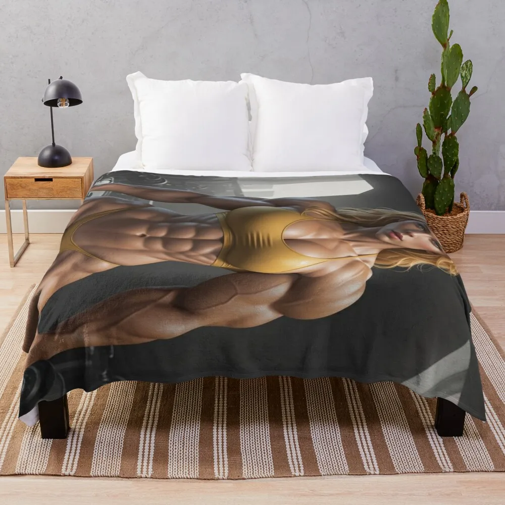 Bodybuilding Throw Blanket Luxury Designer valentine gift ideas Blankets