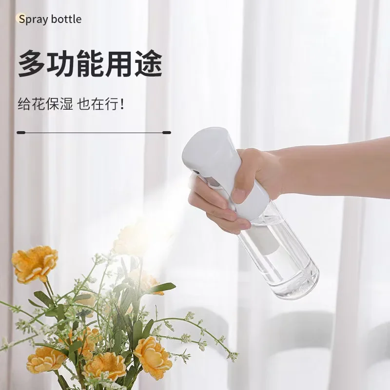 Press Spray Bottle Continuous High Pressure Toner Emulsion Essence Bottled Ultra-fine Atomized Disinfection Sprayer Hair Spray