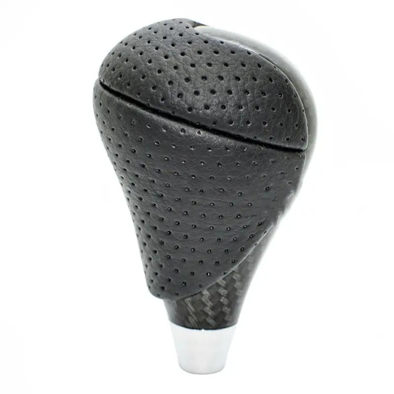 M49K-6X ABS Carbon Fiber Gear Shift Knob For Most Toyota Lexus Crown Camry Hiace IS350 GS430 RX350 IS250 ES350 RX450H LX470