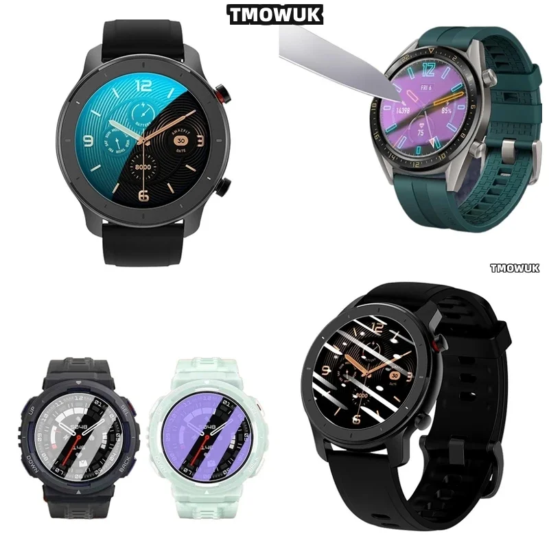 High - Grade HD Anti-Scratch For Amazfit GTR 42 47mm T Rex 2 3 T-Rex Pro T-Rex 3 Ultra Tempered Glass Screen Protector 9H