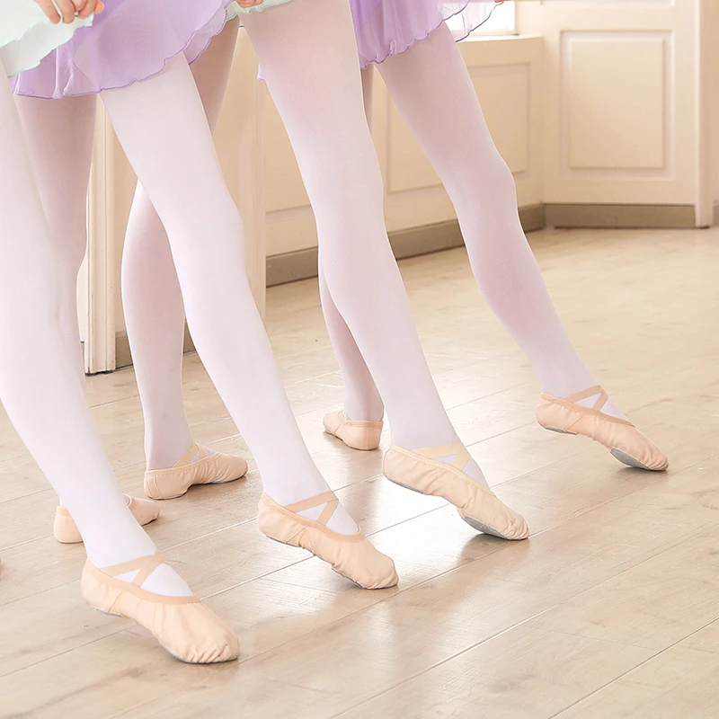 Ballet Tights Kids Wholesale 3 Pairs Ballet Stockings Dance Seamless Pantyhose Stockings Girls Dance Leggings 80D