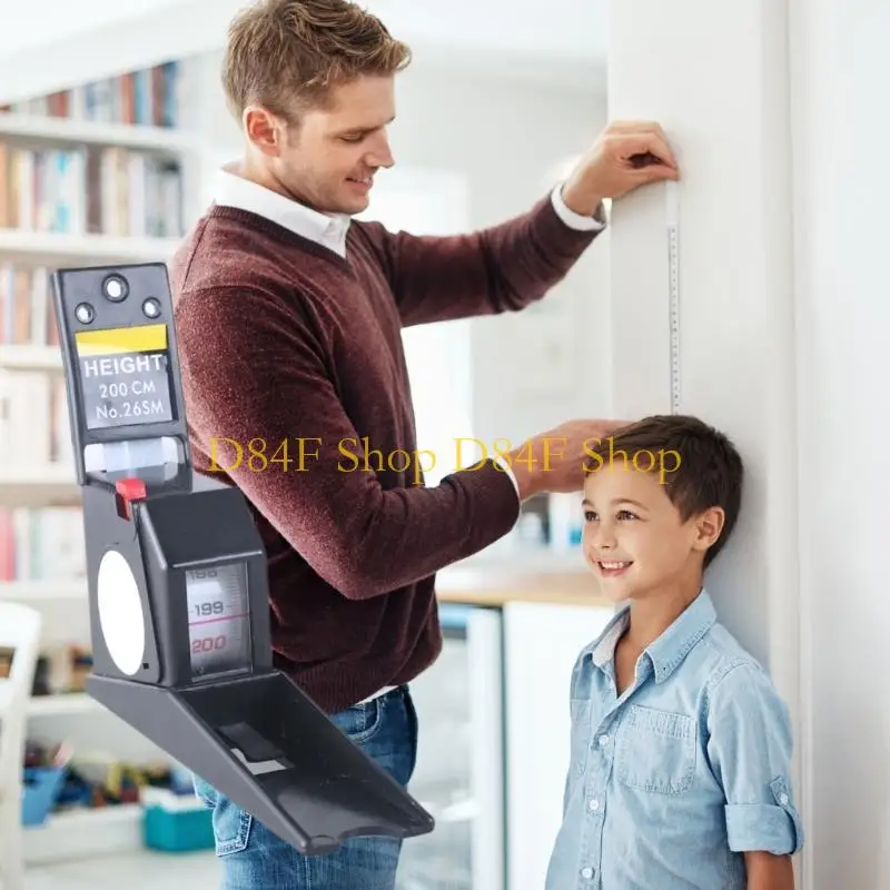 D84F Height Meter with Wall Plate Height Measuring Tape Height Measurement Meter