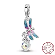 Pandora Jewelry 925 Sterling Silver Firefly Butterfly Charm - KTC1186