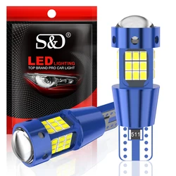 Bombillas Led Canbus T10 W5W superbrillantes, Bombilla de cuña Led, 2016, 168, 194, 1500LM, para Interior de coche, 6000K, 12V, 2 piezas
