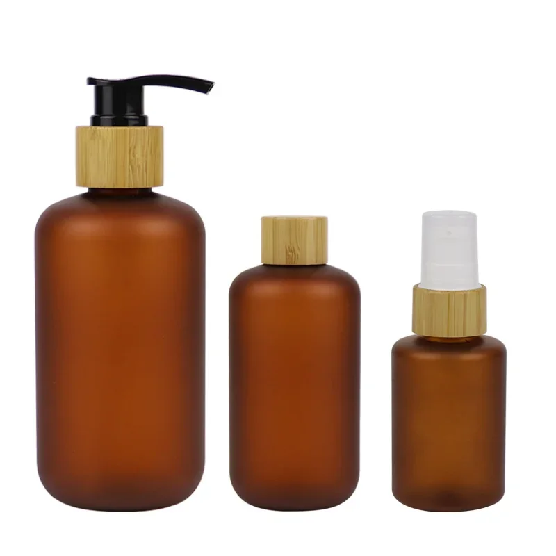 

lotion pumps for amber custom plastic shampoo bottle soap dispensers foam pumps sanitizer sprayer bottles Bamboo Jars Cosmetic
