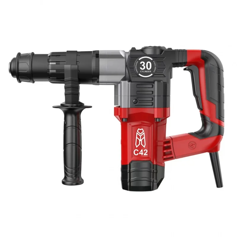 

Industrial Grade 1280W Electric Hammer Breaker SDS MAX Chuck 5000 BPM 10J Impact Force For Concrete Wall Demolition