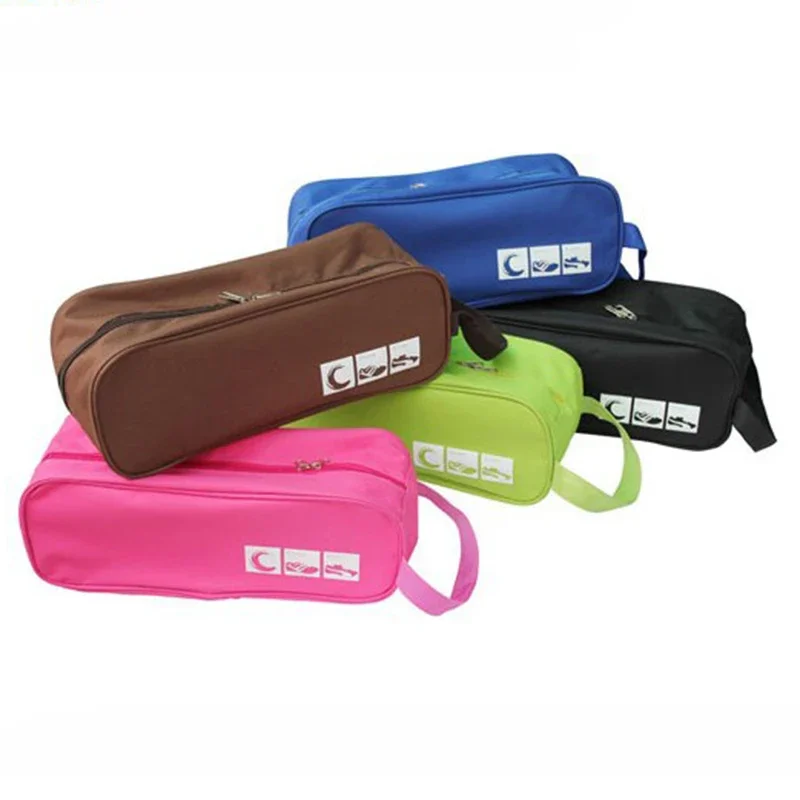 Portable Waterproof Travel Shoes Bag, Breathable Organizer, Gym Training, Yoga, Basketball, Football Shoes,