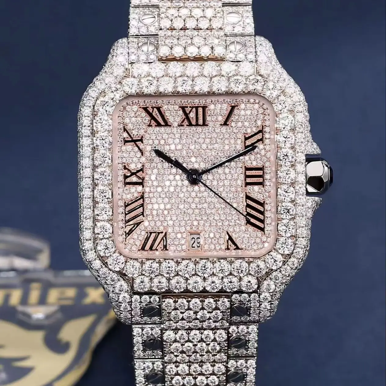 

Мужские часы 2025, черный циферблат, резиновый силиконовый ремешок, хронограф с датой, мужские деловые мужские часы, водонепроницаемые роскошные часы