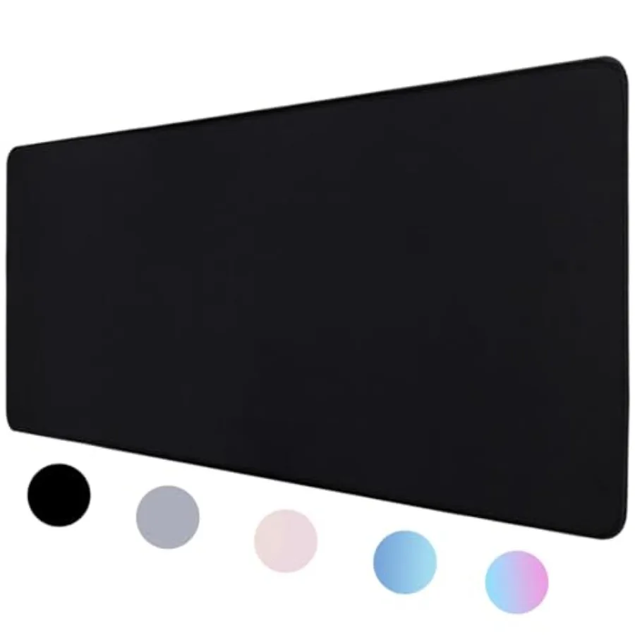 

Desk Mat, Non-Slip Desk Pad Mat Protector, Large Desk Pad for Keyboard and Mouse, Desk Mousepad with Stitched Edges, Keyboard P