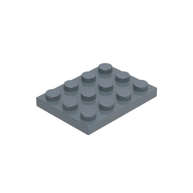 MOC-Kit de blocs de construction de planche spéciale pour enfants, maison, château, dos, briques, bricolage, jouet pour enfants, cadeaux d'anniversaire pour enfants, 11212W, 3x4, 10 pièces