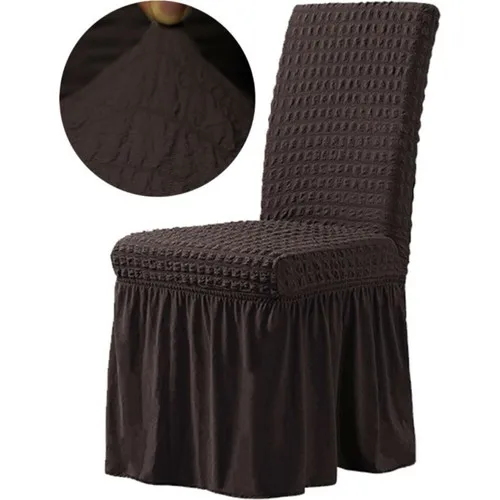 Şebnem Gossamer Skirted Chair Cover 4 Pcs Tool