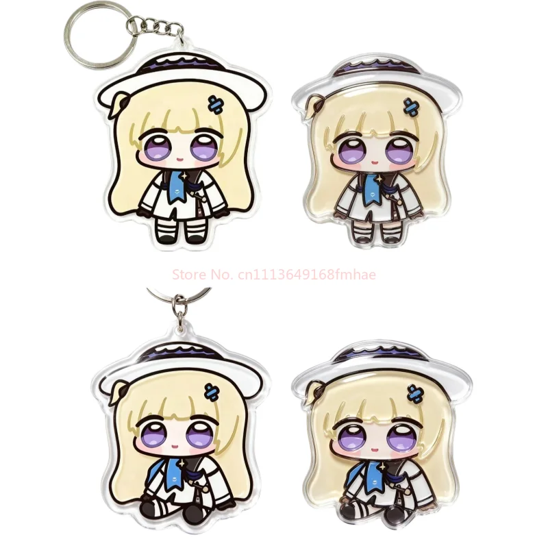 Wuthering Waves Phoebe Q Version Acrylic Keychain Chibi Cute Anime