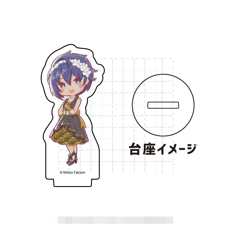 Jeu Quatre Salision Aaron Wei Agnes Claudel Schwarzer Risette support acrylique poupée Anime Figure modèle plaque Cosplay jouet pour cadeau