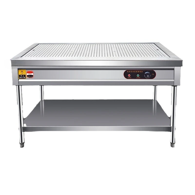 

Commercial vertical steaming table, insulation fast food sales small bowls, stainless steel buns sales table