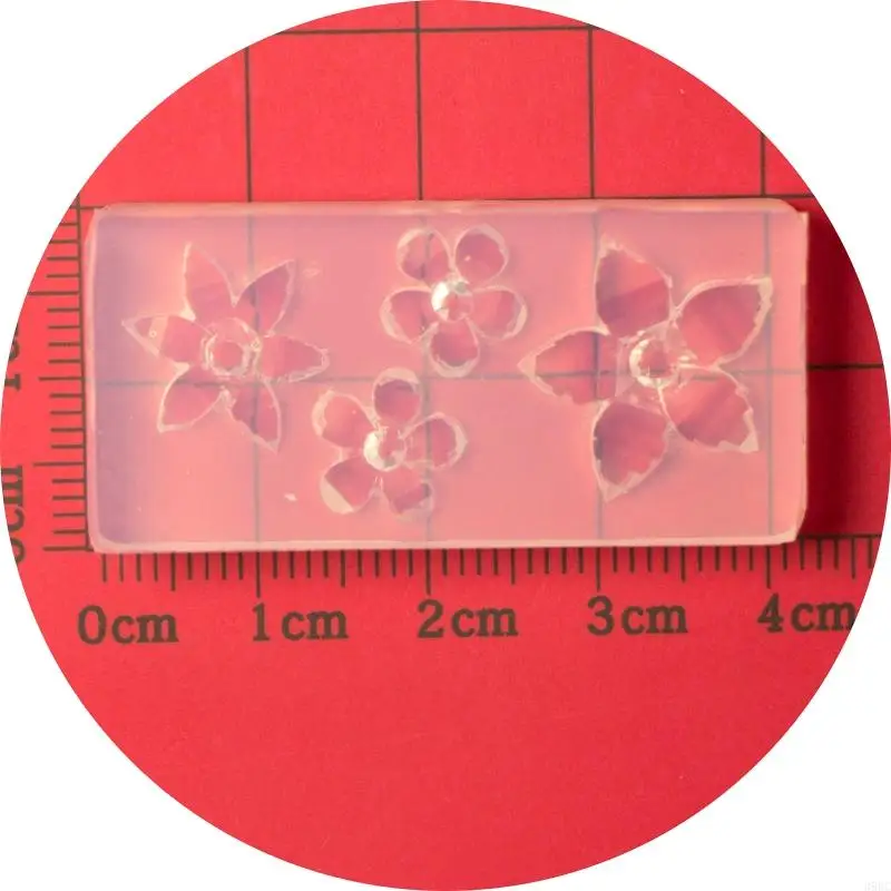 

39BC Five Flower Art Mold 3D Silicone Carving Mould Acrylic UV Gel Art Silicone Mould Diy Girl Art Tool