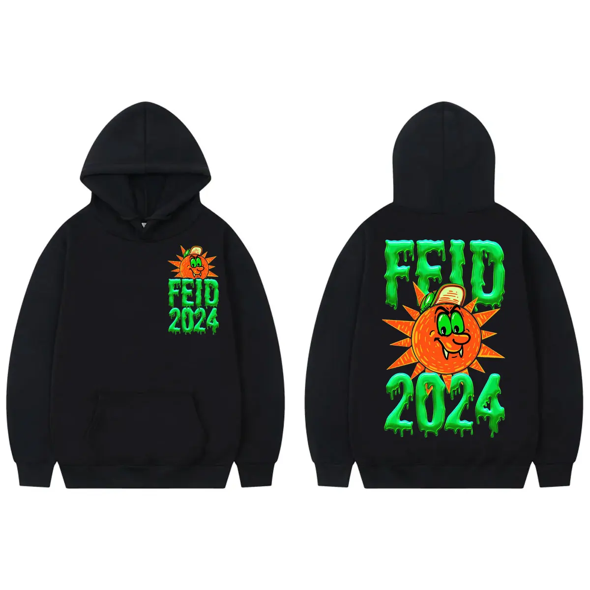 

Rapper Feid FerxxoCalipsis Tour 2024 Graphic Hoodie Men Women Hip Hop Fashion Pullovers Autumn Winter Long Sleeve Fleece Hoodies