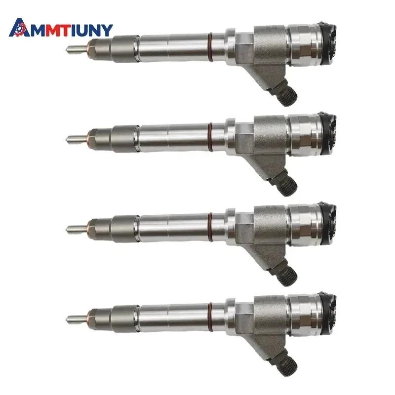 

4X Common Rail Injector 0986435521 0445120042 for Duramax LLY LBZ Reman Chevy Express Silverado GMC Savana Sierra 2500 3500 6.6L