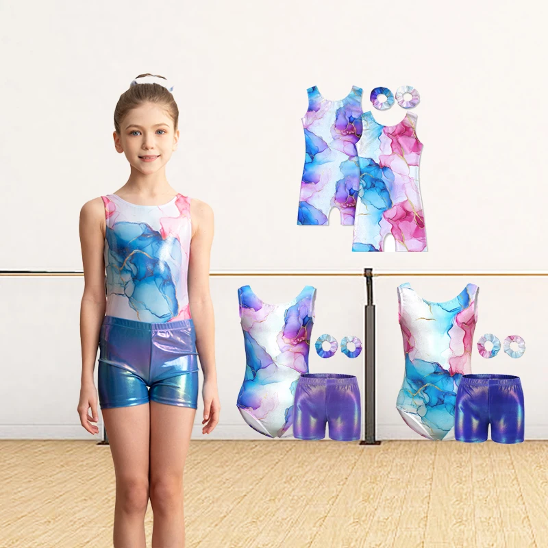 Girls Gymnastics Dance Leotard Biketards Athletic Tumbling Outfit für Kinder – Das ultimative Trainingssportoutfit