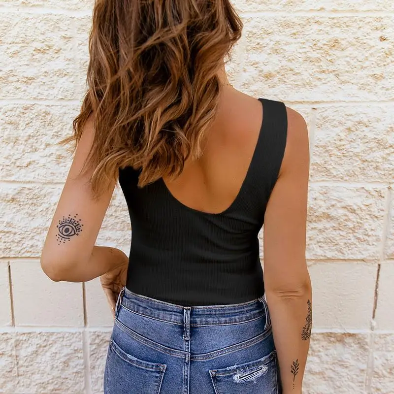 

Сексуальный жилет, комбинезон, модное увеличение груди, женский комбинезон с v-образным вырезом для горячих девушек, брюки с высокой талией, брюки пять четвертей, полиэфирная ткань