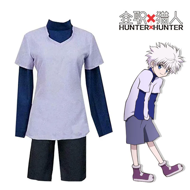 

Full-time Hunter Killua Zoldyck Cosplay Costume Halloween Comic Convention Cosplay Dress-up Suit
