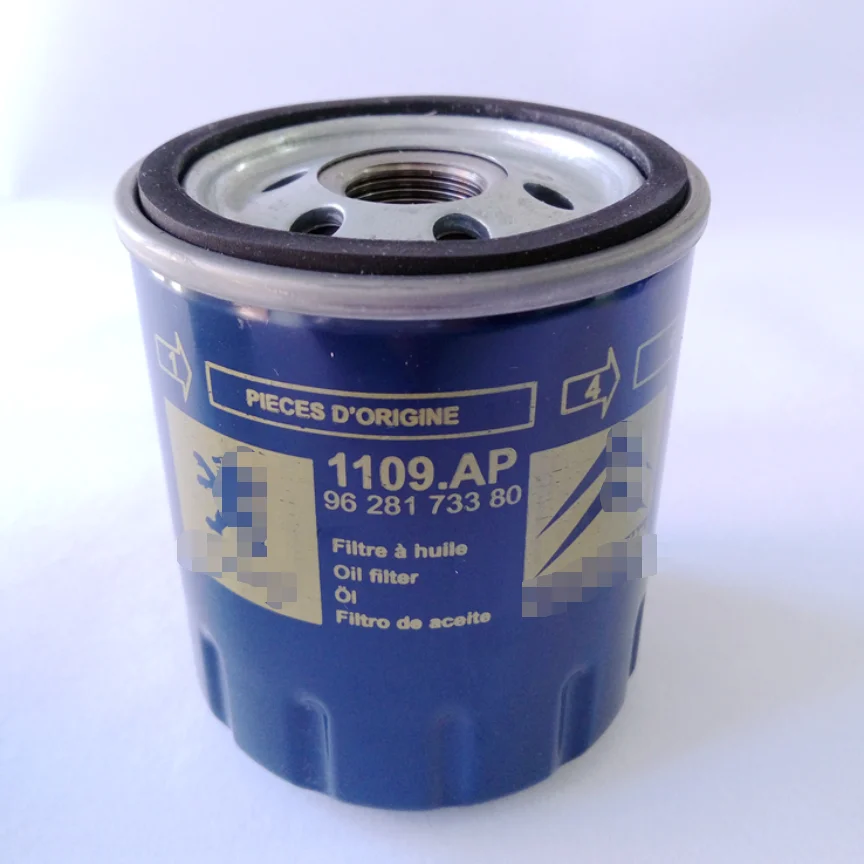 Original new engine oil filter 1109AP 1109AL For Peugeot 208 308 408 3008 5008 Citroen C3 C4 DS3 DS4 1.2T