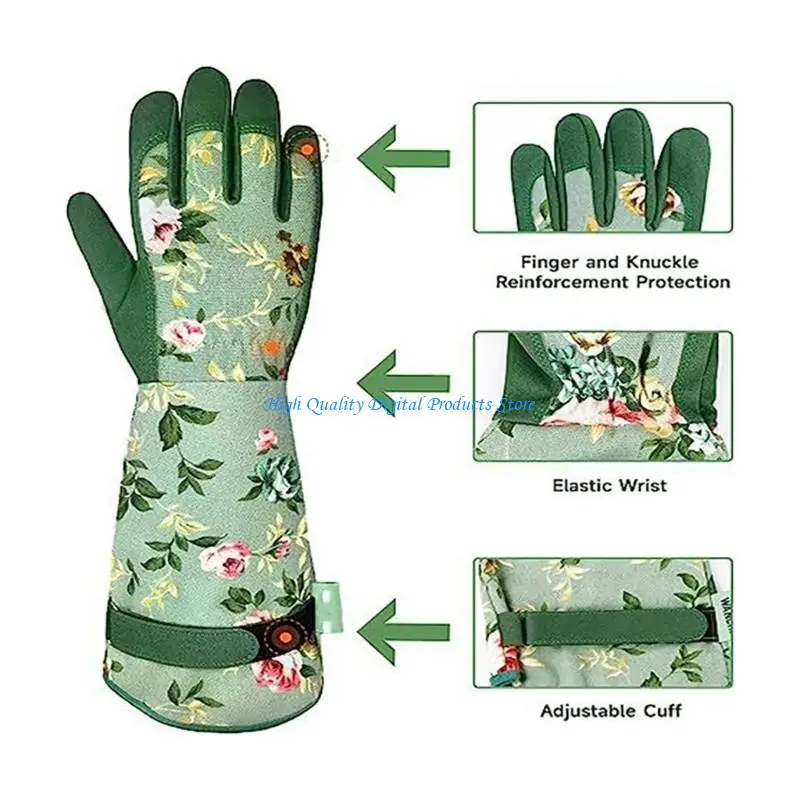 U2JE Multipurpose Synthetic Fiber Protective Gloves Puncture Proof Construction For Industrial Use Gardening Home Projects