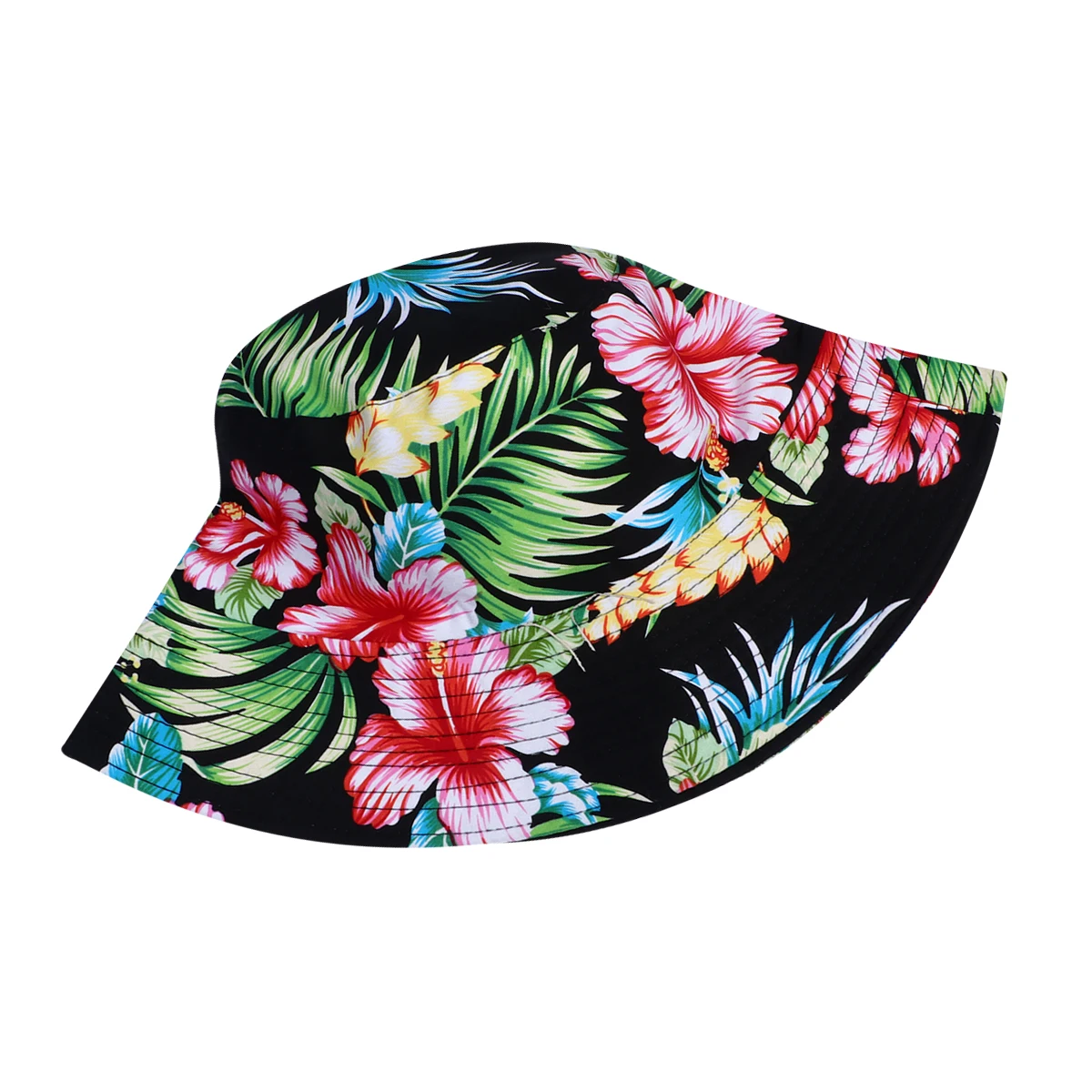 

Women Print Lightweight Breathable Cotton Bucket Hat Basin Cap for Beach Outdoor Travel Daily Use Soft Comfortable Hat