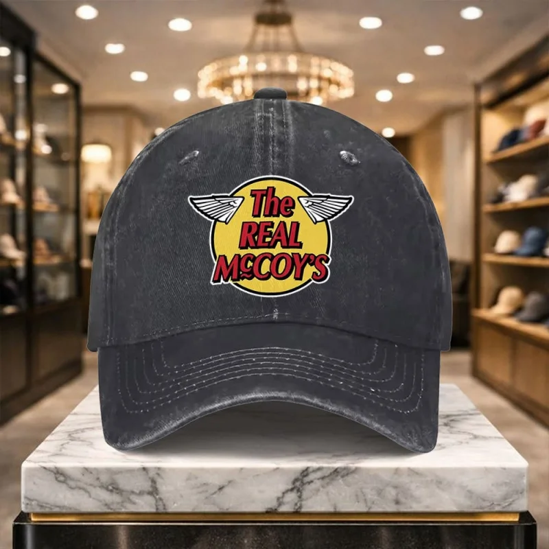 The Real McCoy's Adjustable Casual Baseball Cap for Outdoor & Everyday Wear, Relaxed Street Style