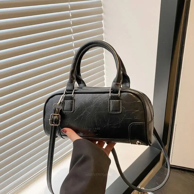 

X5XA Trendy Casual Small Handbag Practical PU Leather Crossbody Bags Multiway Carry Handheld Shoulder Bag For Daily Use