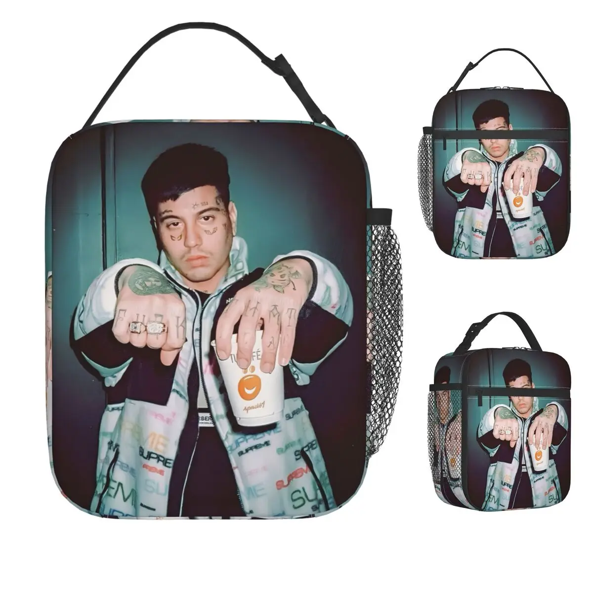 

DUKI рок-певец сумка для обеда удобный ланч-бокс для пикника графическая сумка-холодильник для отдыха водонепроницаемые термосумки для обеда