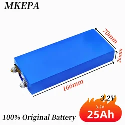 3.2V 25Ah Batterij Cel Lithium-ijzerfosfaat Diepe cycli voor DIY lpega 12V 24V 36V 48V Zonne-energie Buiten Vermogen, EV Boten