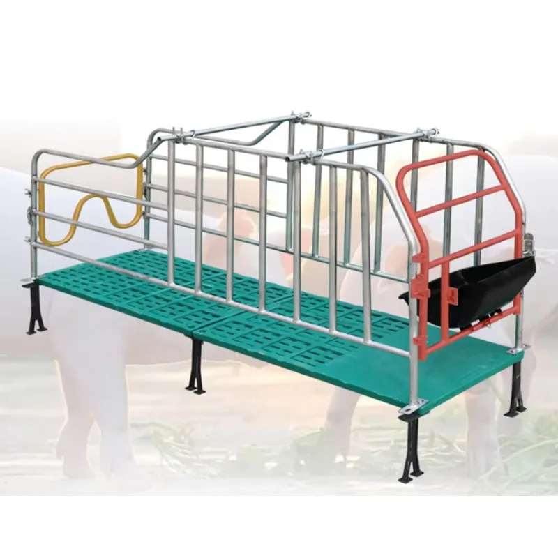 Sow gestation bed Galvanized pig litter Crate Pig floor Stall litter bed Sold sow equipment