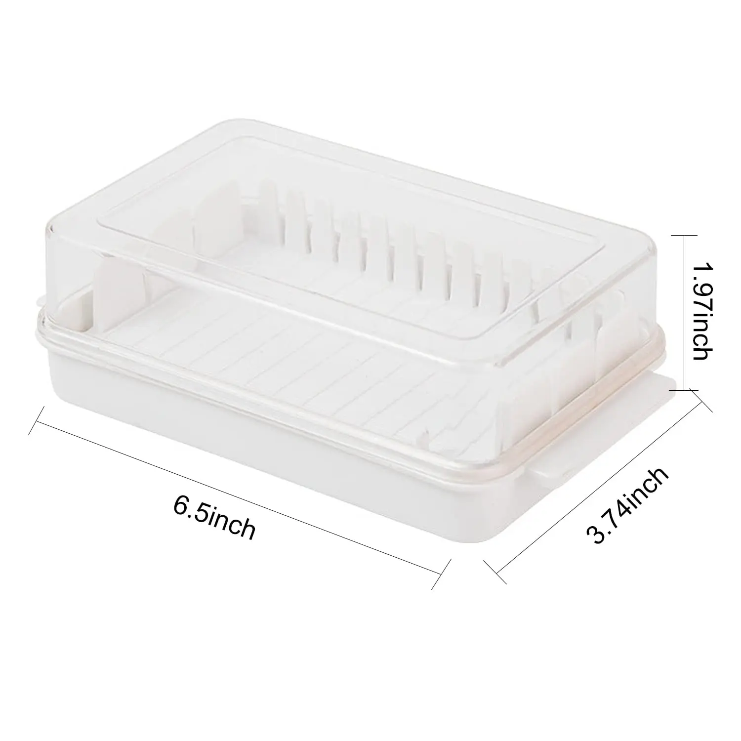 Butter Divider Storage Box Cheese Storage Butter Dish with Lid Plastic Dishwasher Safe,Butter Slicer Cutter Container