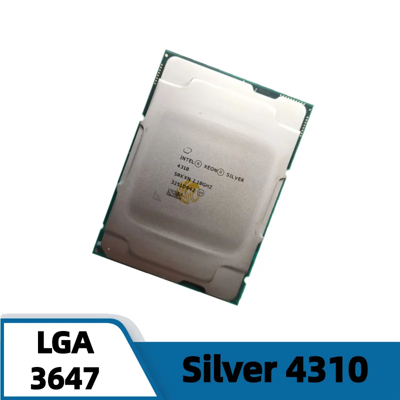 

Xeon Silver 4310 CPU 2.1GHz 18MB 120W 12 Core 24 Thread processor LGA4189 Silver4310