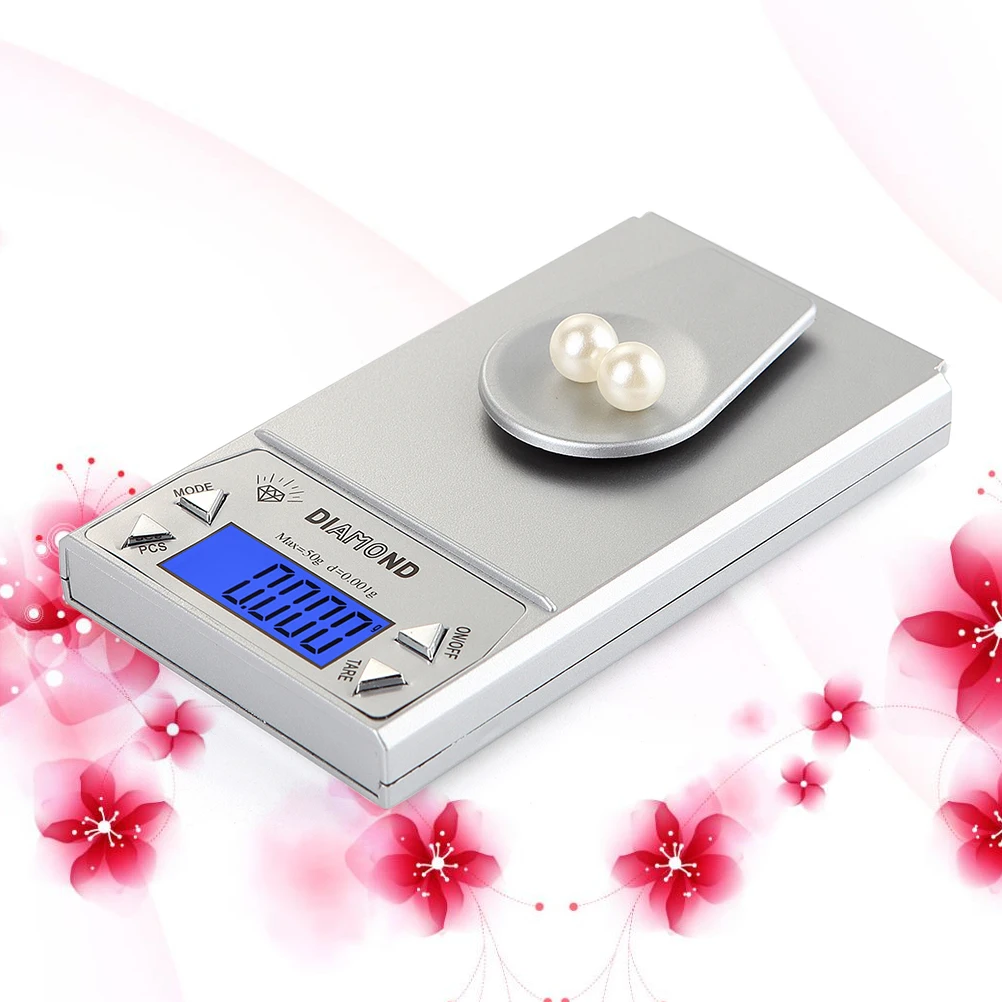 

Electronic Scale 0.001g Precision Digital Kitchen Pocket Scale Compact Design Fast Measurement Auto Calibration Tare Function
