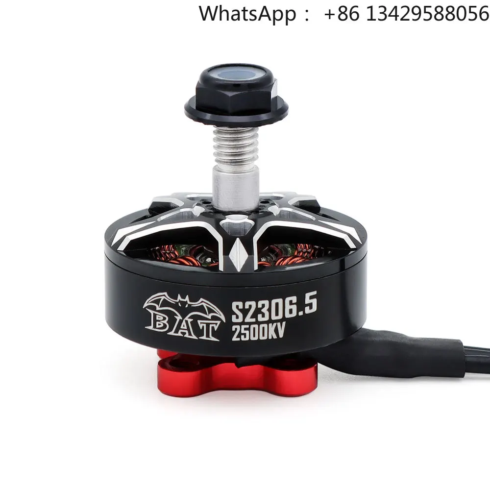 

Surpass Hobby Bat S2306.5 1800KV 2500KV 6S Brushless Motor 4mm Alloy Shaft Compatible 5-6inch Propeller for RC FPV Racing Drone
