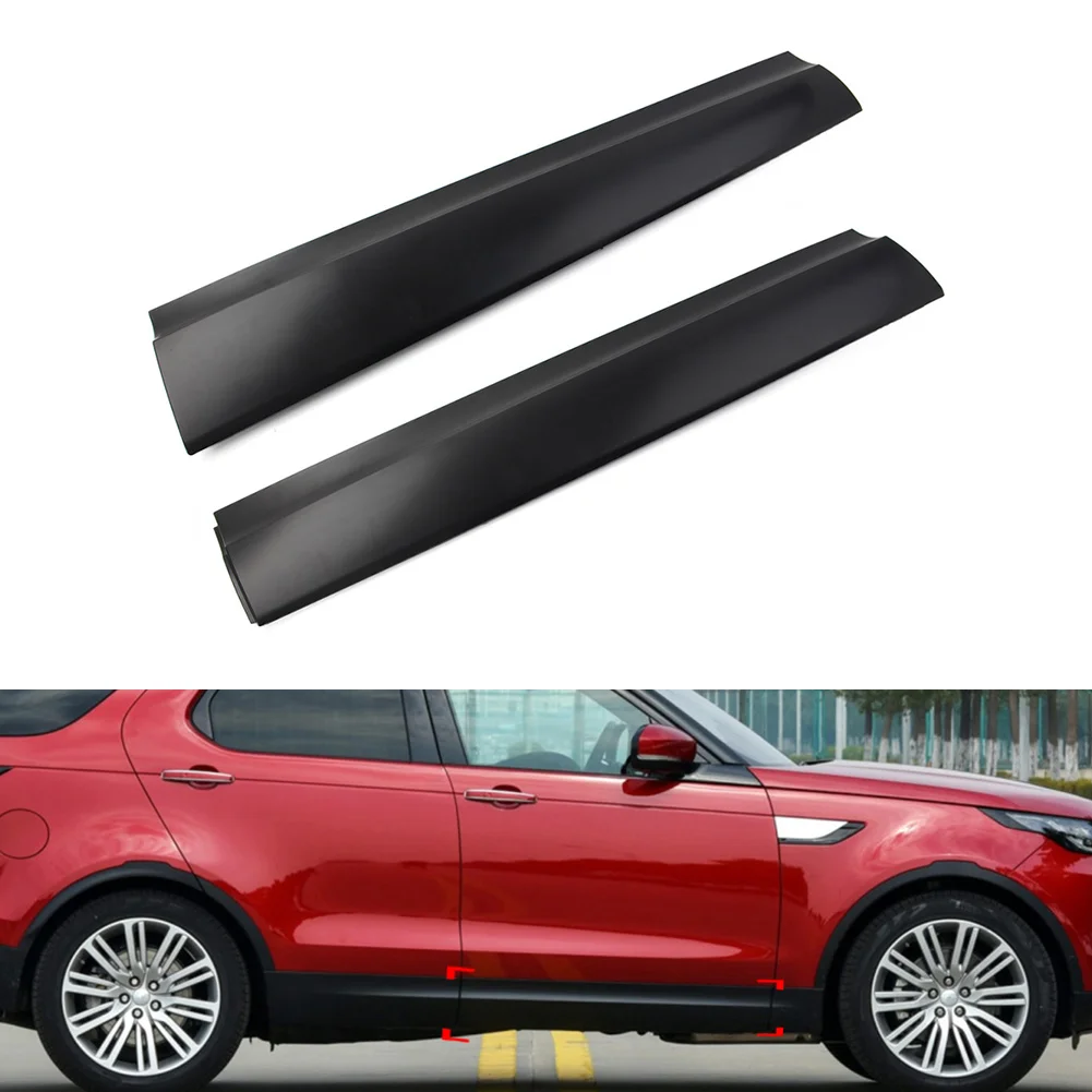 LR5 Car Front Door Guard Exterior Panel Trim Accessories For Land Rover Discovery 5 2017 2018 2019 2020 2021 1Pcs