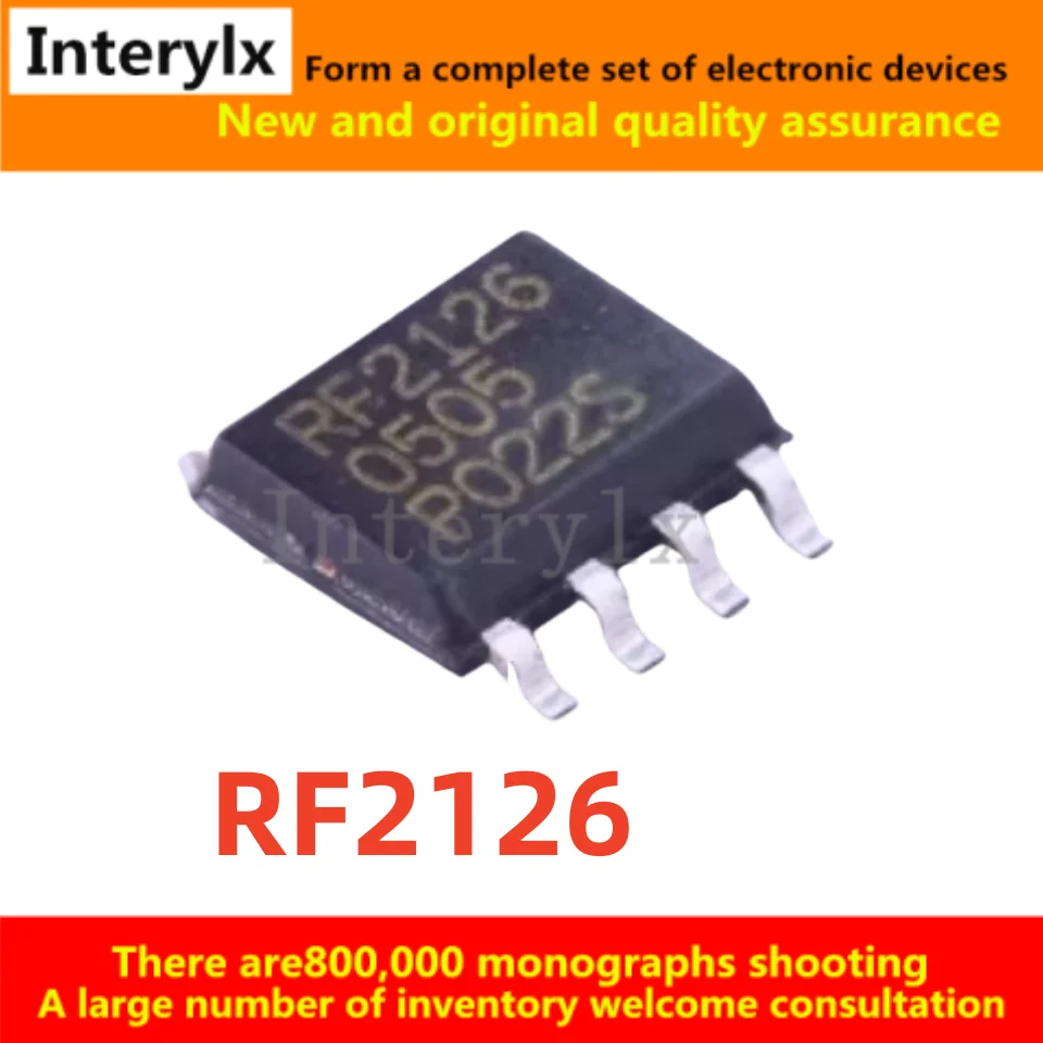 5Pcs/Lot  RF2126 rf2126TR7 SMD SOP-8 2.4GHZ RF power amplifier chip