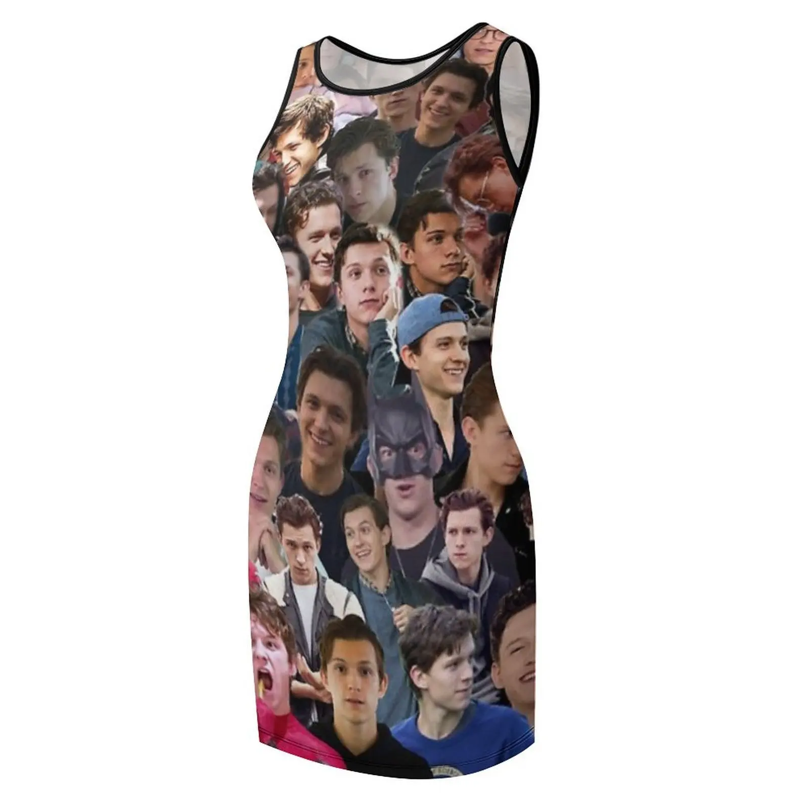 ทอม ฮอลแลนด์ คอลเลจชุดเดรสแขนกุด ชุดเดรสปาร์ตี้สุดหรูสำหรับผู้หญิง ชุดราตรี ชุดออกงาน ชุดผู้หญิง เสื้อผ้าฤดูร้อนสำหรับผู้หญิง