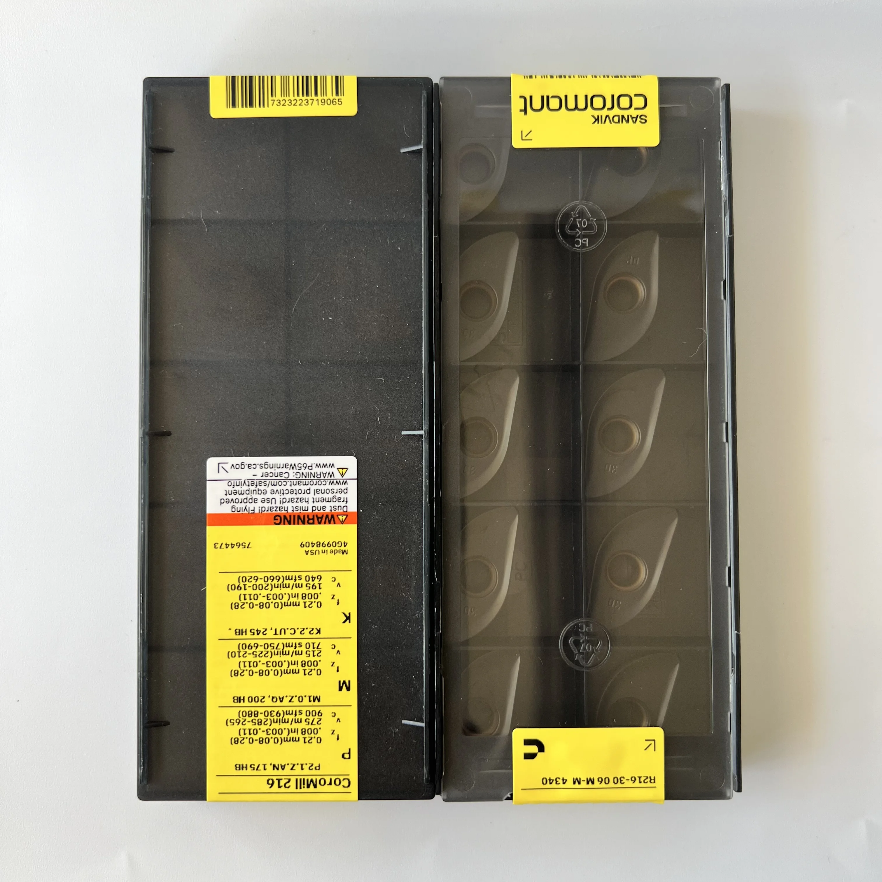 

R216-3006M-M 4340 / Original product CNC cemented carbide blade 10 Pcs