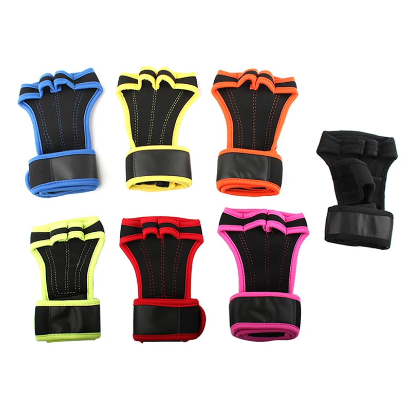 Thick Non-Slip Weight Lifting Glove, Gym Hand Grips, Dumbbells, Kettlebell, Barbell Grip Pads, Fitness Plam Protection, 1 Pair