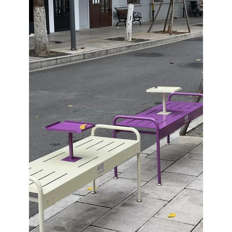 Outdoor Seating Shopping Malls Parks Scenic Areas Plazas; Trendy Casual Butterfly-shaped Benches Rest Areas Landscape