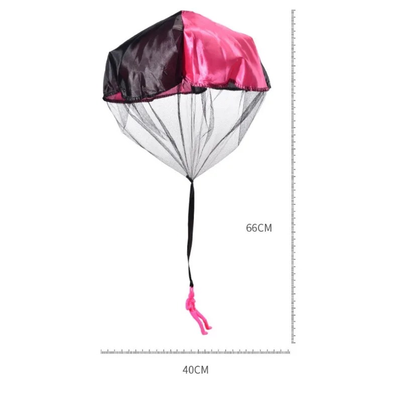 Brinquedos de pára-quedas ao ar livre para crianças jogados à mão jardim de infância esportes pai-filho