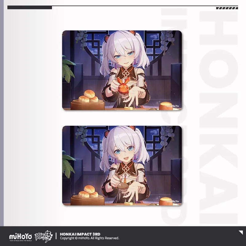 miHoYo HonkaiImpact3 Official Anime and Game Peripheral CG Series Lenticular Card Secondary Decorative Painting Holiday Gift