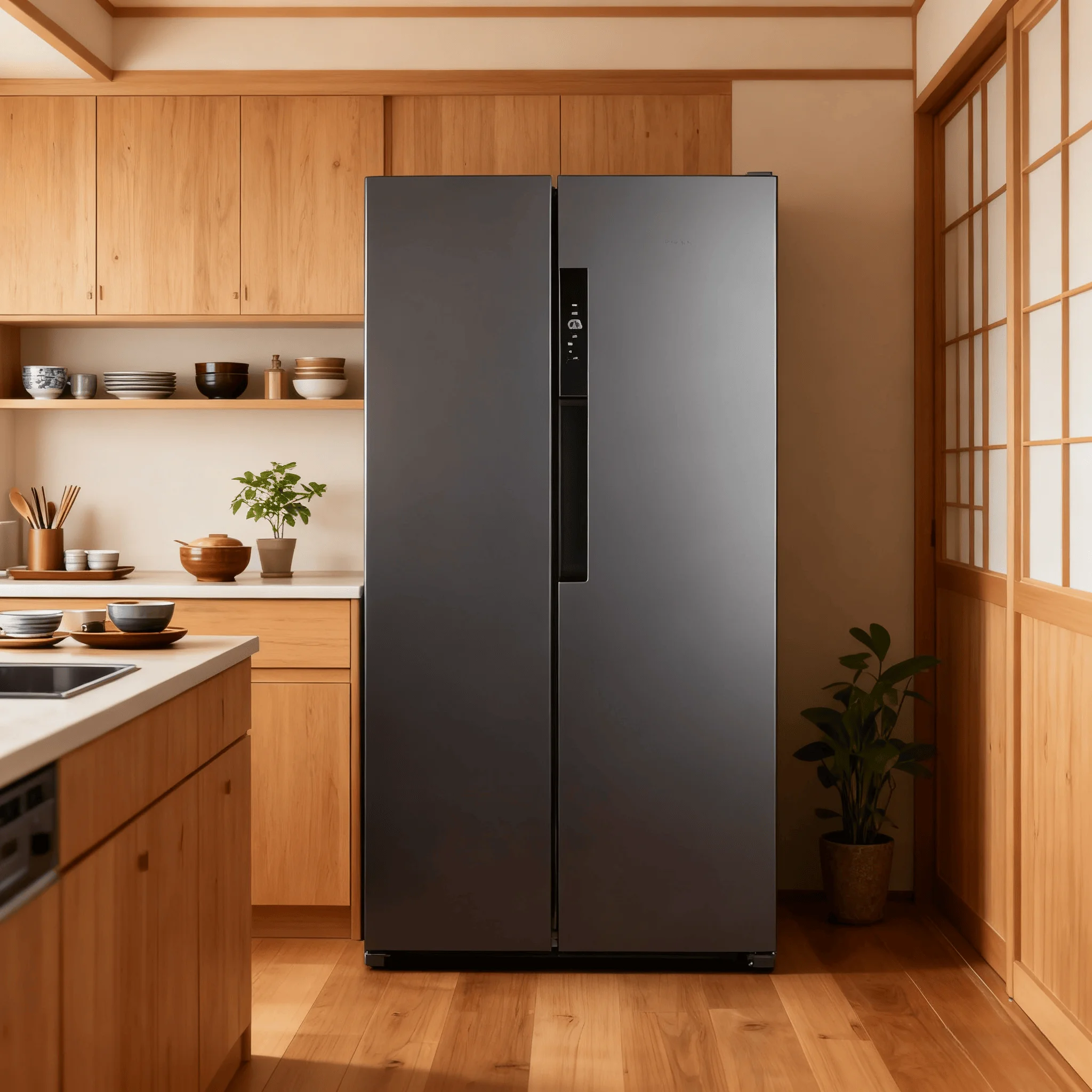Refresh 530L Side-by-side Refrigerator Energy Saving, Large Storage for