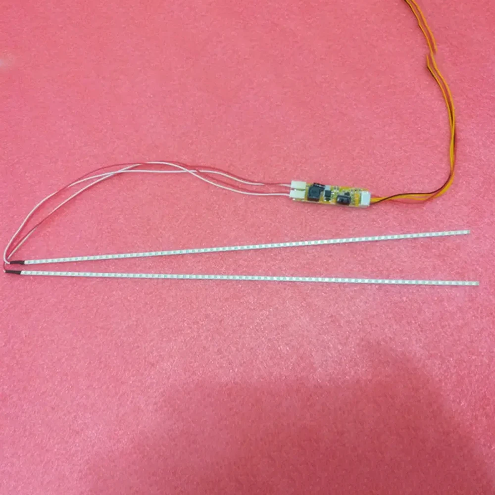 26 ''580mm LED Backlight Lampu Update kit Adjustable LED Dimable Cahaya Untuk LCD Monitor Universal Sorot