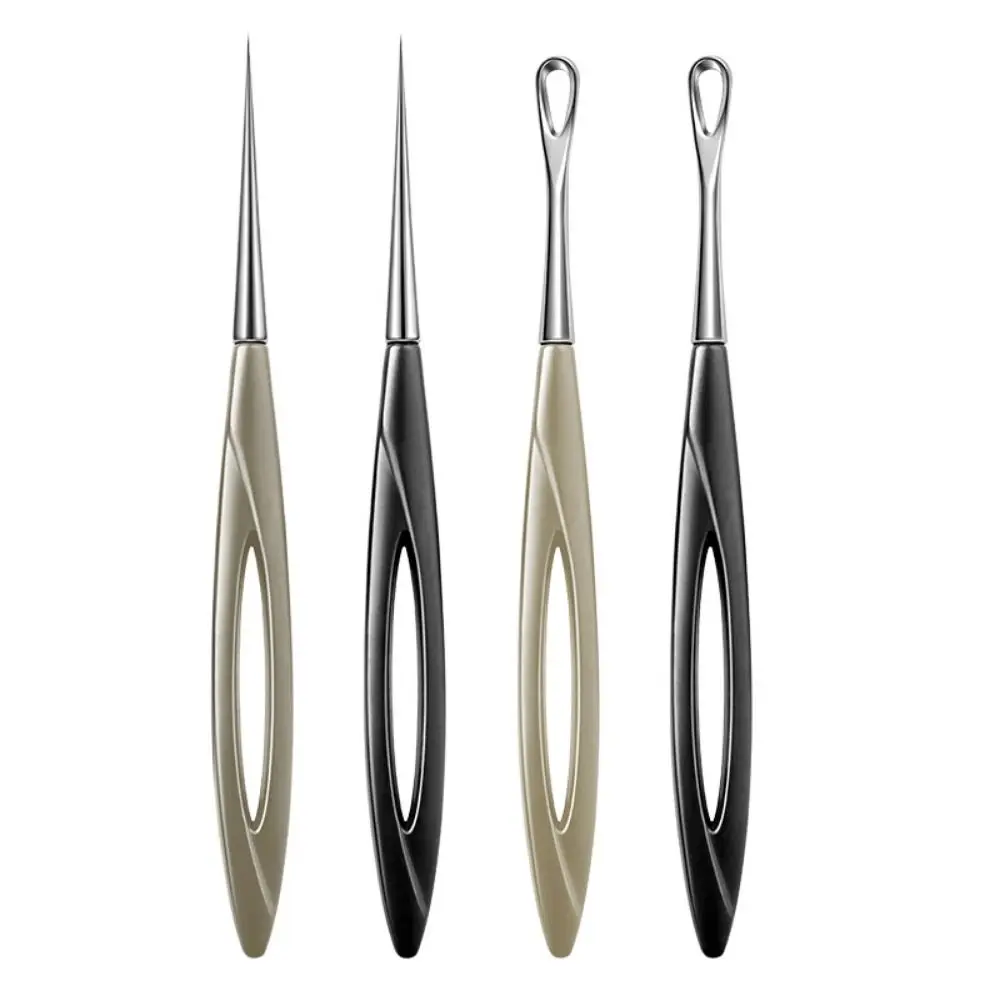 Poignée confortable fournitures de Salon soins de la peau outil d'élimination des boutons acné imperfections aiguille pores nettoyant aiguilles dissolvant de points noirs