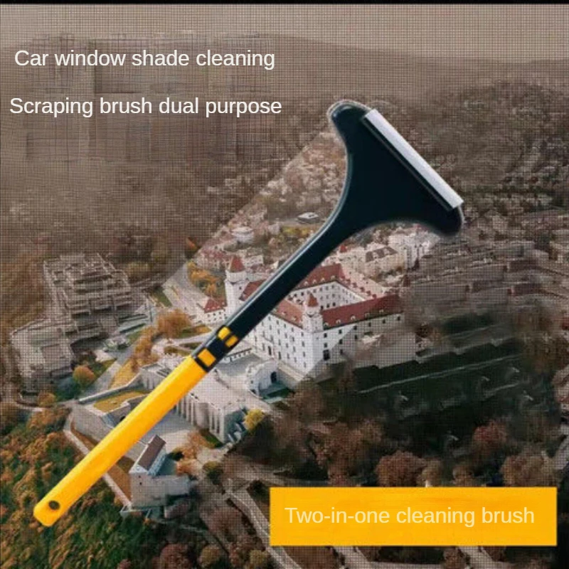 Screen Window Brush Free Dismantling and Washing Window Net Cleaning Tool Household High-rise Wiper Double-sided Brush