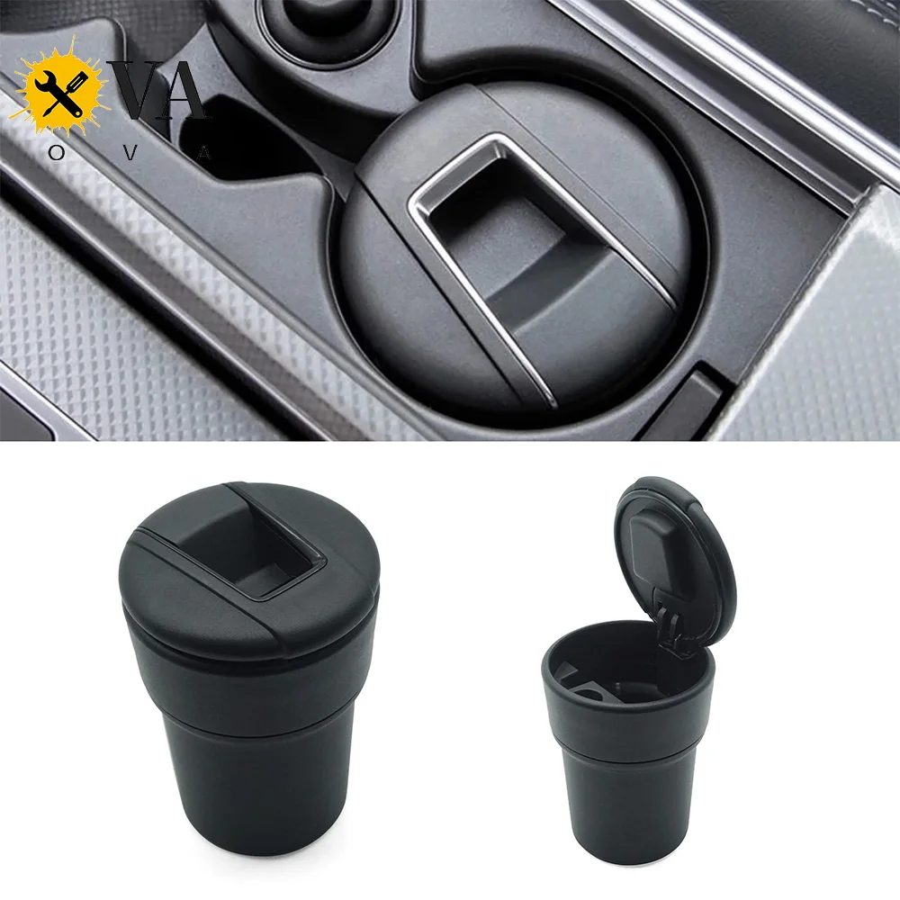 

For Audi Q3 Original Chrome Plated Car Ashtray Cup Holder 19-24